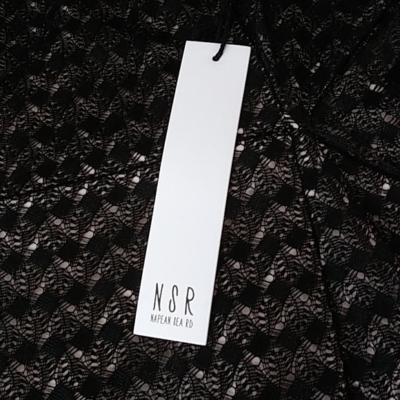 NSR Knit Black Dress. Size M. Brand New. Gorgeous. - Picture 5 of 7